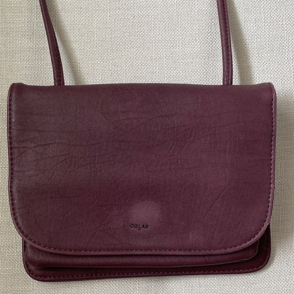 CO-LAB PURPLE Lola 3-in-1 Vegan Leather Small Crossbody Bag - Picture 3 of 14